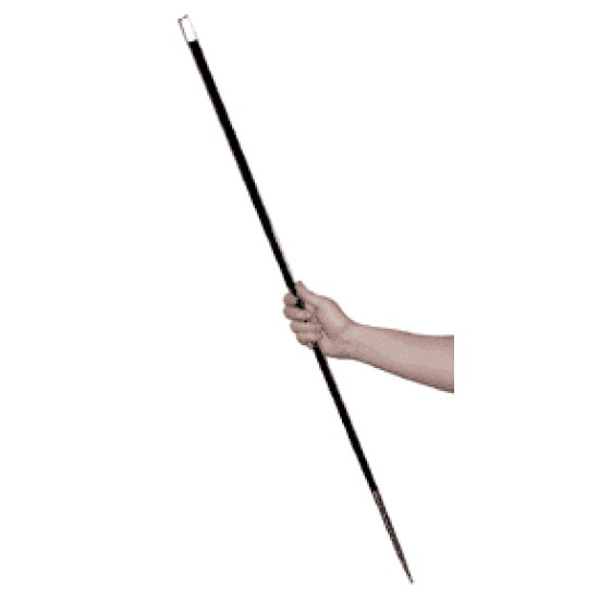 APPEARING CANE METAL - BLACK