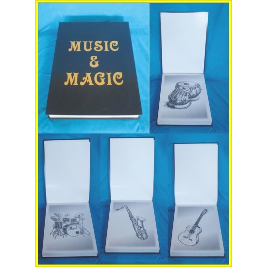 APPEARING GUITAR FROM BOOK