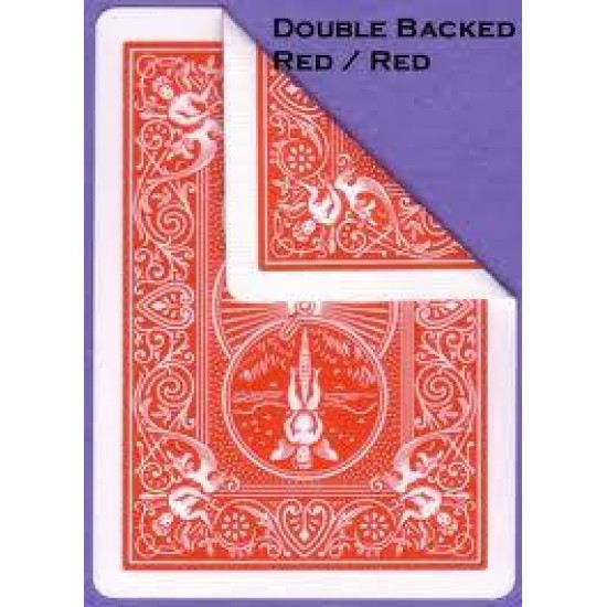 BICYCLE RED DOUBLE BACK DECK