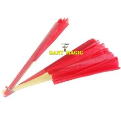 BROKEN AND RESTORED FAN - PLASTIC (RED)