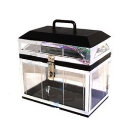 CRYSTAL DOVE CASKET