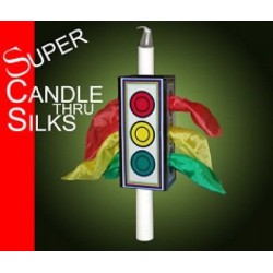 CANDLE THROUGH SILKS Super by Kant Magic