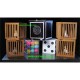 DICE TO CRYSTAL CUBE TO 4 CAGES - IM