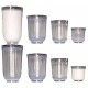 DIMINISHING MILK GLASS