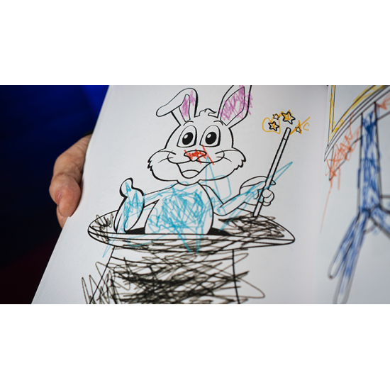 MAGIC SHOW Coloring Book DELUXE (4 way) by Murphy's Magic