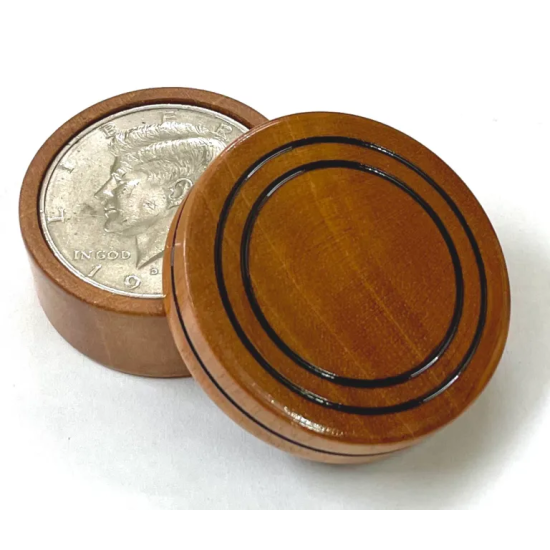 Okito Box - Deluxe Wood (50c Size)