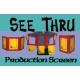SEE THRU PRODUCTION SCREEN - WOOD