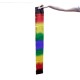 SPLIT MULTICOLOR STREAMERS TO FOULARD